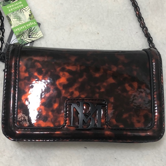 Badgley Mischka Handbags - Badgley Mischka Small Tortoise Crossbody NWT